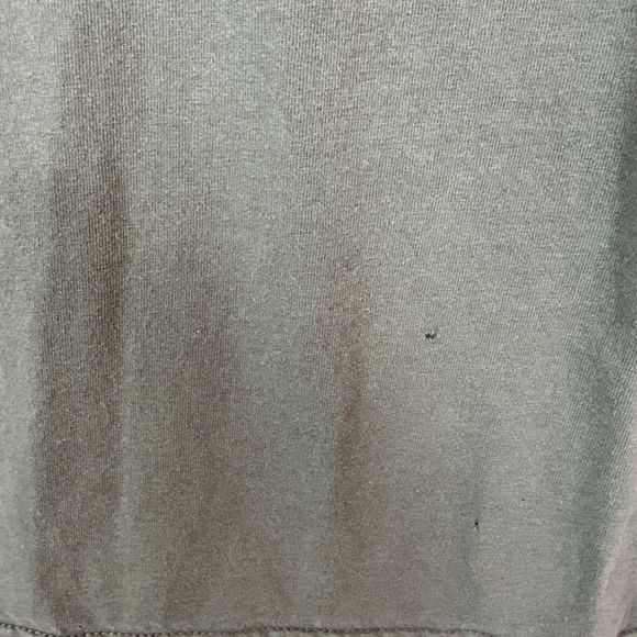 Nike Men T-Shirt Large Gray Y2K Swoosh Big Logo Crew Neck Short Sleeve Vintage - Picture 6 of 13